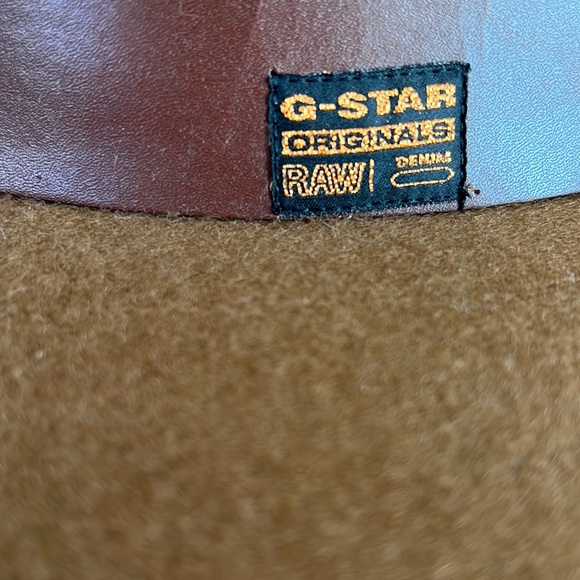 G-Star originals Lauren brown wool hat like new - Picture 7 of 9